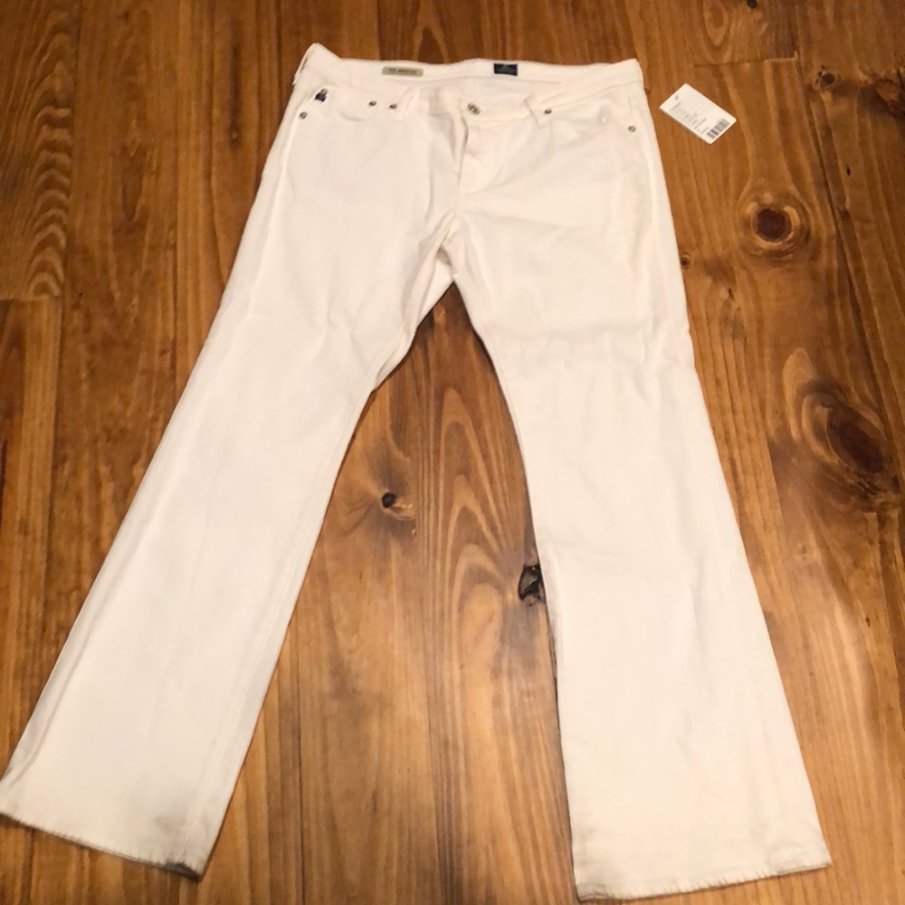 White jeans